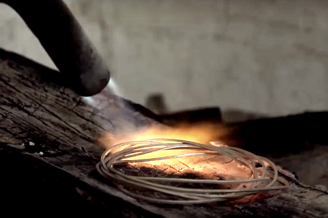 Annealing silver